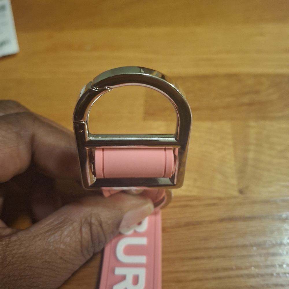 Burberry Logo Silicone Keyring and Charm - Picture 8 of 13
